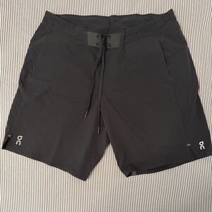 On Running Men's Black Athletic Shorts
